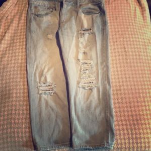 SOLD American Eagle Destroyed Crop Pants Size 14